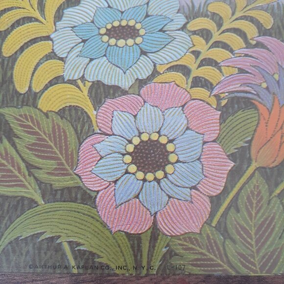 Arthur A Kaplan K Chin Puppies Kitten Floral Prints Set of 3 - Picture 12 of 16